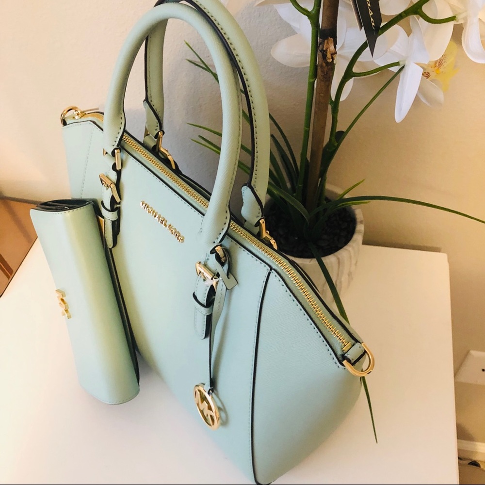 Michael kors Ciara Large Satchel & Wallet set NWT - Picture 2 of 7